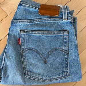 Levi's Blue Straight Jeans Iconic Style